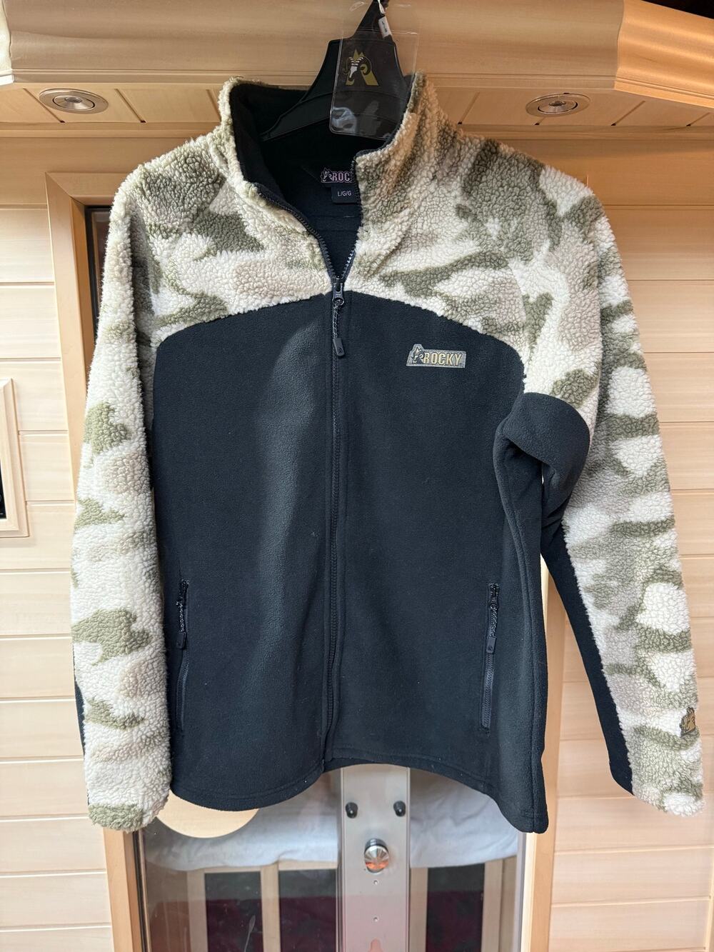 NWT Rocky Camo Fleece Full Zip Jacket Women's Large